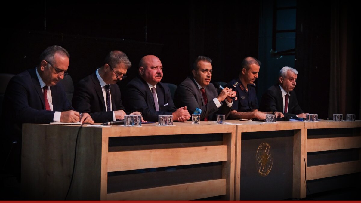 Karaman'da yeni eğitim yılının güvenlik tedbirleri görüşüldü