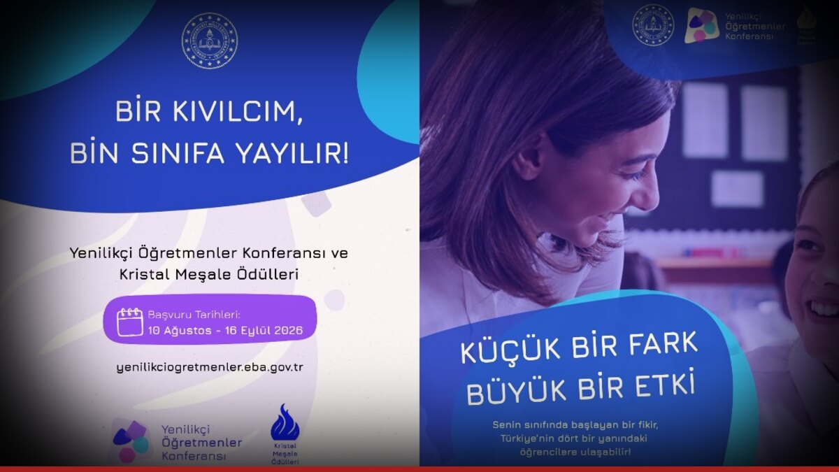 Karaman’da Yenilikçi Öğretmenler Konferansı ve Ödül Başvuruları Devam