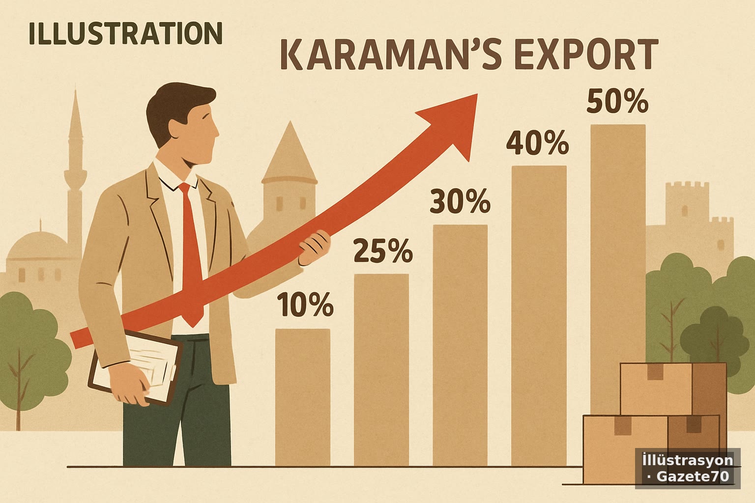 KTSO: Karaman'ın üretim merkezli ihracatı 2025'te 635,6 milyon dolar